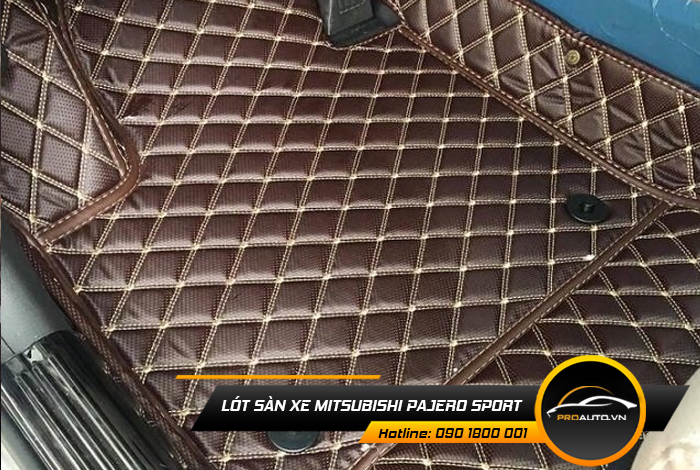 Lót sàn xe Mitsubishi Pajero Sport
