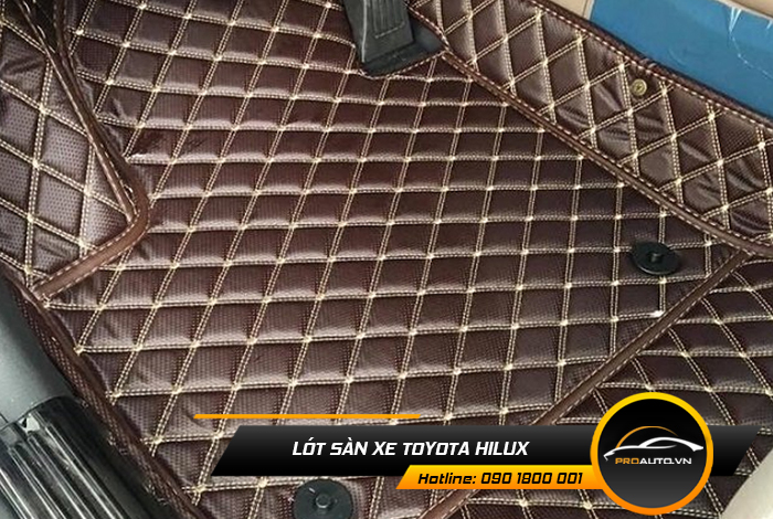 Lót sàn xe Toyota Hilux