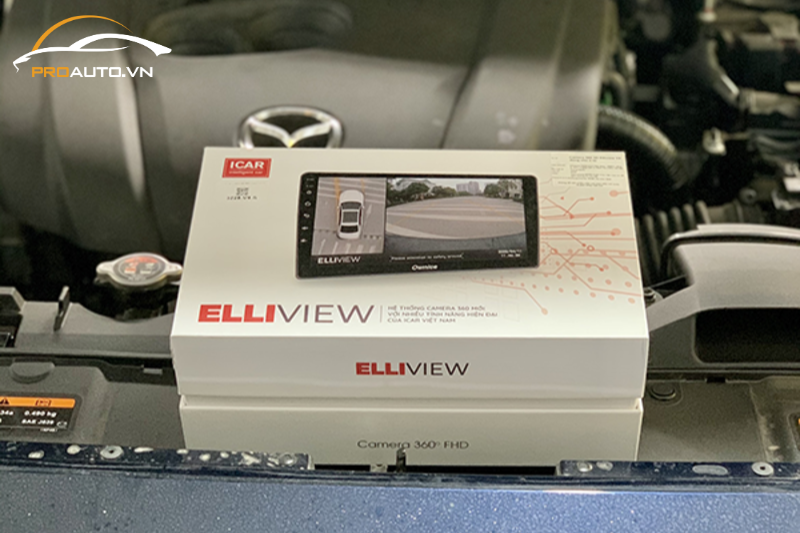 Lựa chọn trung tâm lắp camera 360 ICAR Elliview cho ô tô uy tín