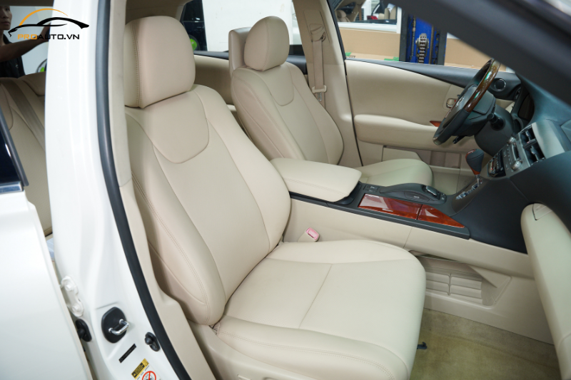 Lưu ý khi bọc da xe Lexus RX350 chuẩn đẹp, sang