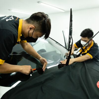 Dán Phim Cách Nhiệt Xe Mitsubishi Pajero Sport