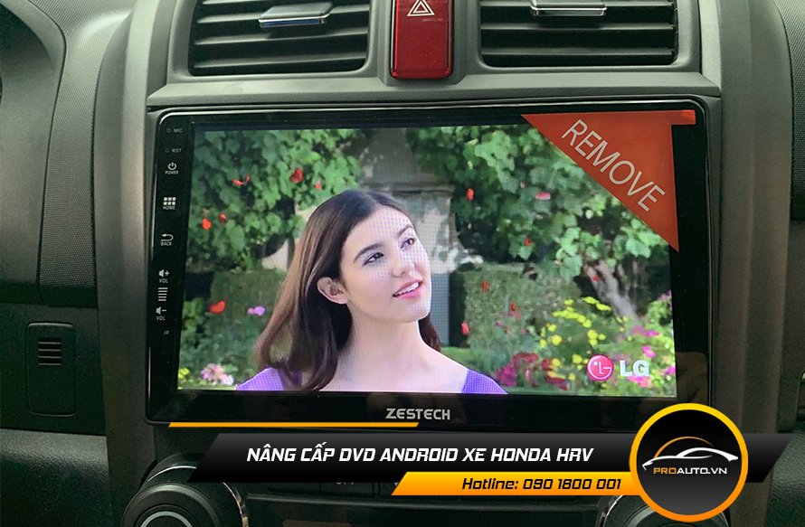 Lắp màn hình android cho Honda HRV
