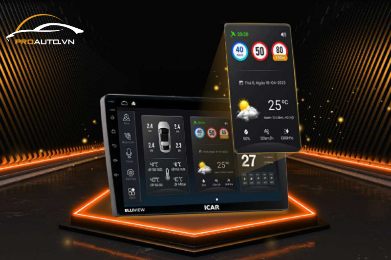 Màn hình Android Elliview Ver 5 - Tiêu chuẩn quốc tế về giao diện