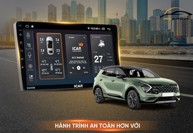 Màn Hình Android ICAR Elliview - Lưu ý và bảng giá mới nhất