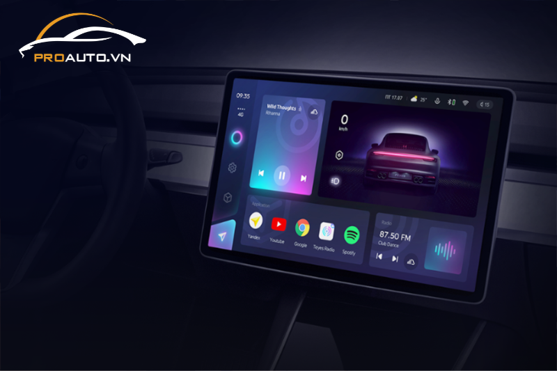 Màn hình Android ô tô là gì?