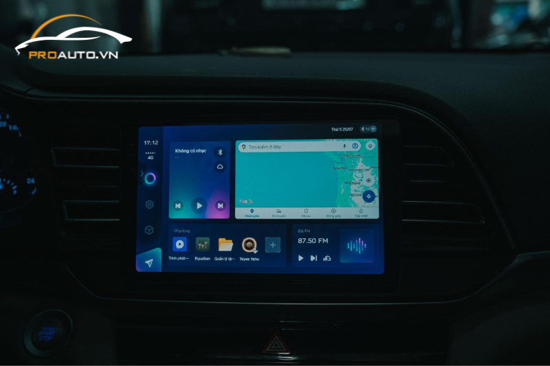 Màn hình Android ô tô là gì?