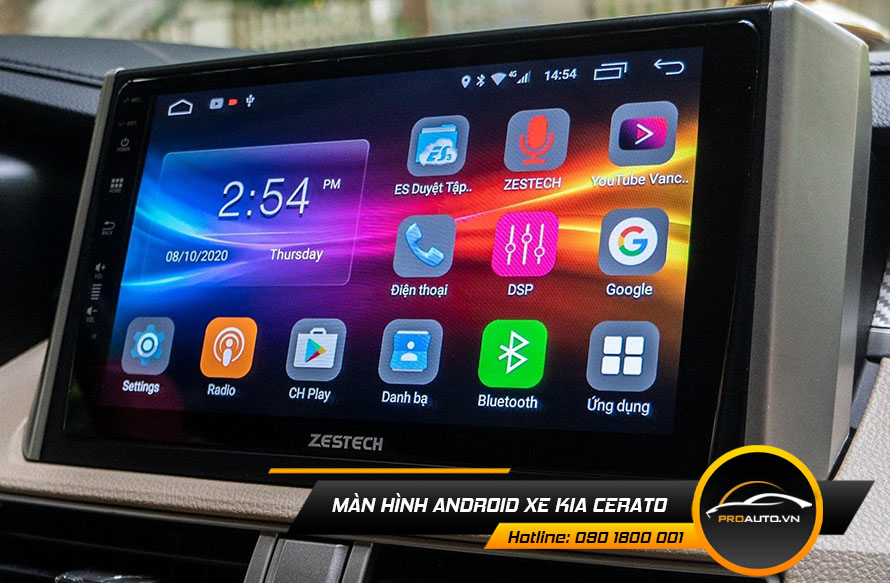 man hinh android xe kia cerato
