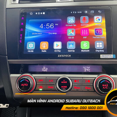 man hinh android xe subaru outback 1