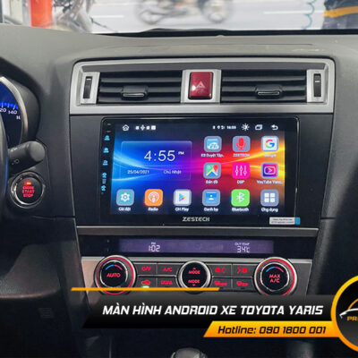 man hinh android xe toyota yaris 1