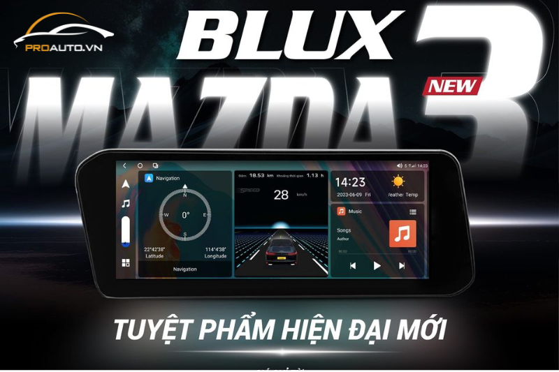 Màn Hình Bravigo Blux Mazda - Ảnh 2