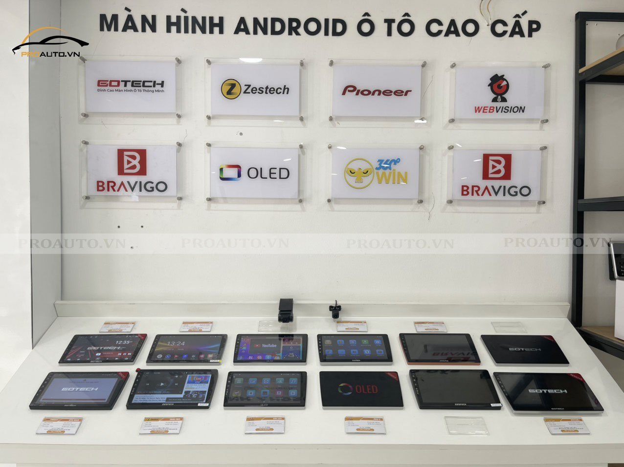 Proato.vn - Đại lý phân phối màn hình Android ô tô chính hãng uy tín tại Tphcm