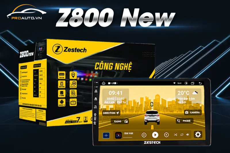 Màn hình DVD android Zestech Z800 New