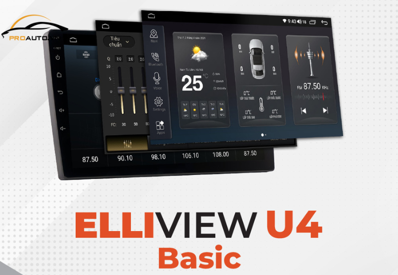 Màn hình Elliview U4 Basic