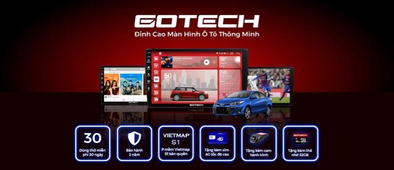 Màn hình Gotech chính hãng