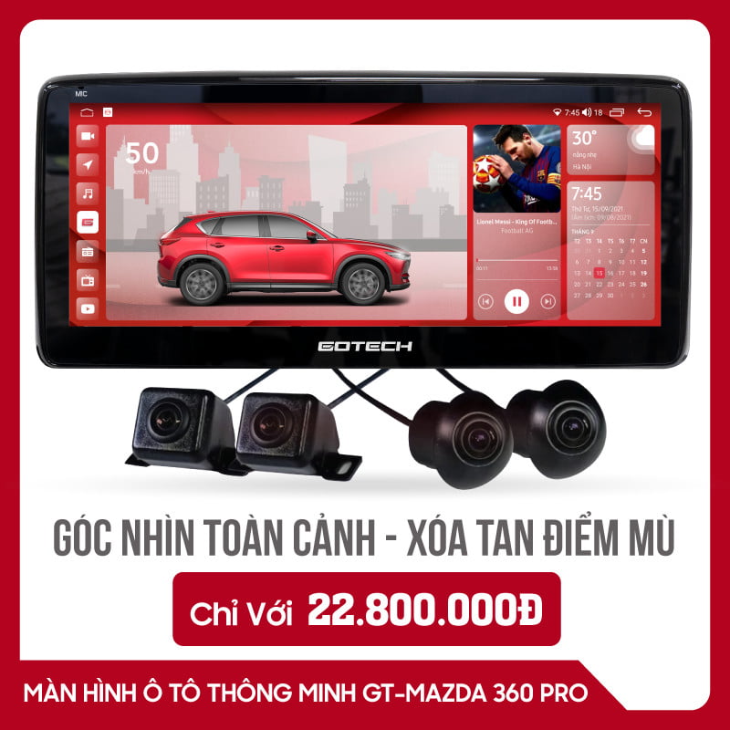 man hinh gotech gt mazda 360 pro