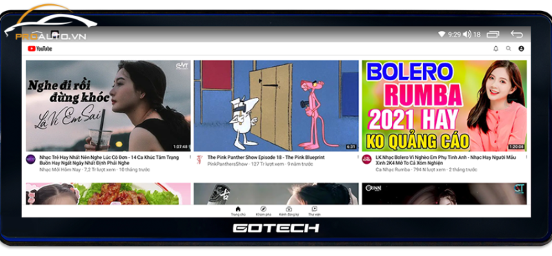 Màn hình Gotech GT12.3i có thiết kế vô cùng cuốn hút