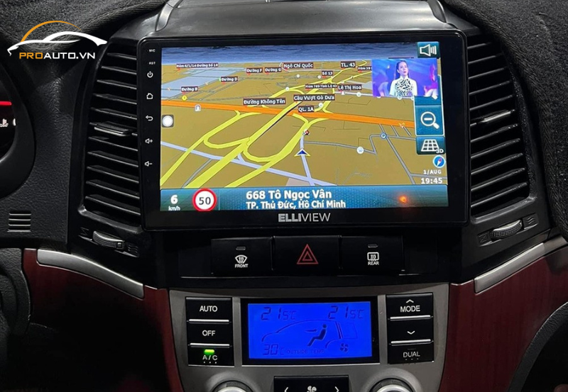 Màn hình ICAR Elliview tính năng chỉ đường thông minh