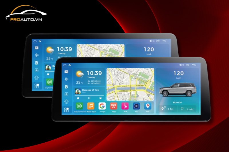 Màn hình ô tô Bravigo sử dụng công nghệ hỗ trợ lái xe an toàn ADAS