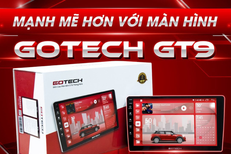 Màn hình ô tô Gotech GT9