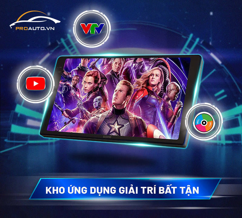 Màn hình OledPro - Tính năng giải trí đa phương tiện