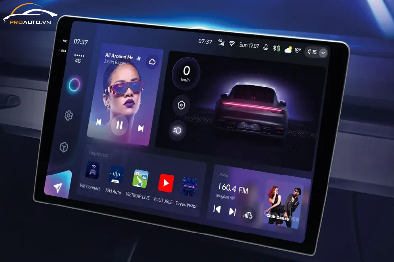 Màn hình Teyes CC3 2K MAX - Kho giải trí vô tận