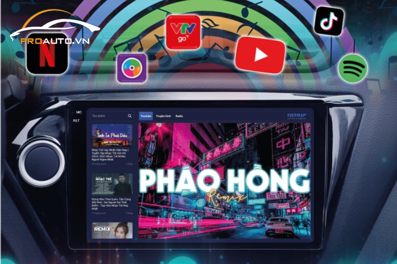 Màn hình Teyes CC4 có kho giải trí vô tận