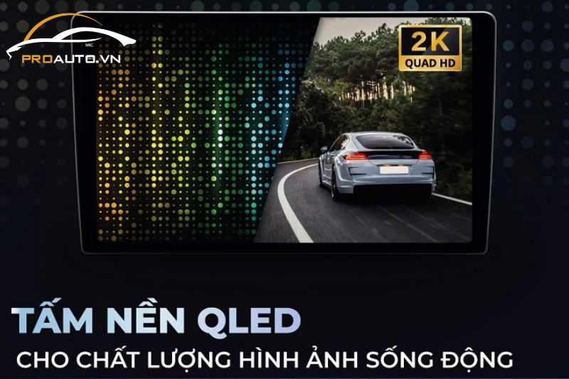 Màn hình Teyes CC4 sở hữu màn hình QLED 2K