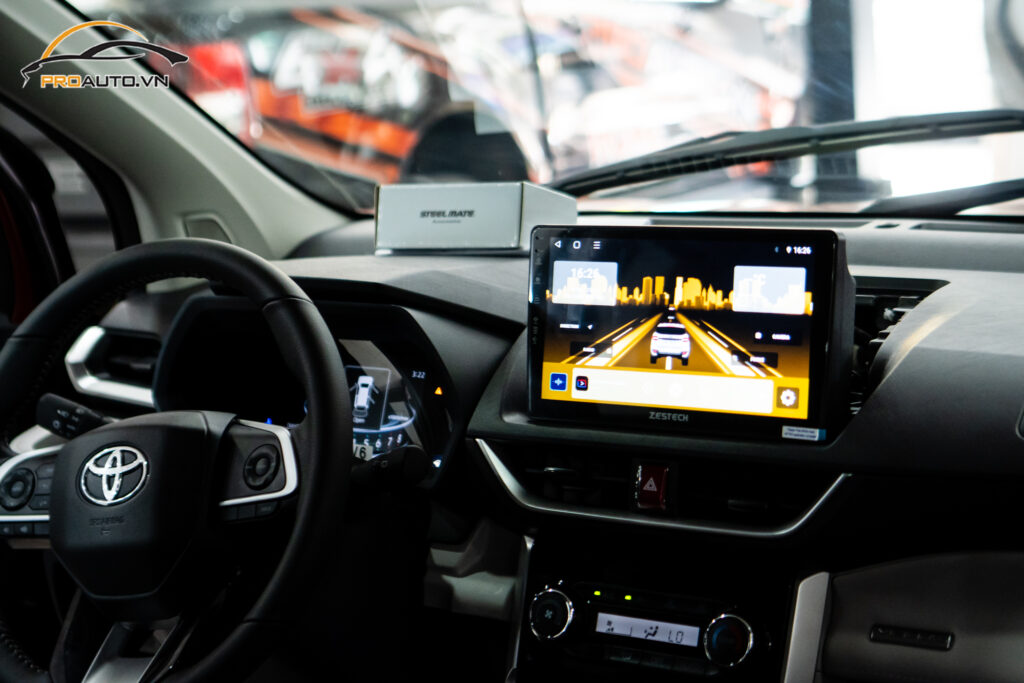 Giao diện màn hình Zestech ZT360