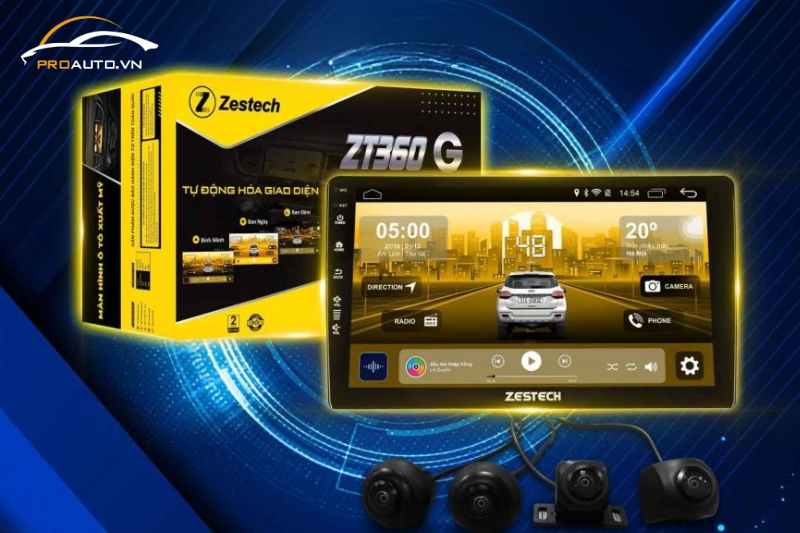 Màn hình ô tô ZT 360G