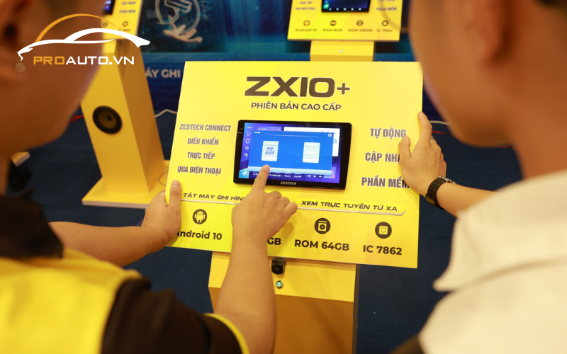 Màn hình Zestech ZX10+: Màn hình ô tô công nghệ mới