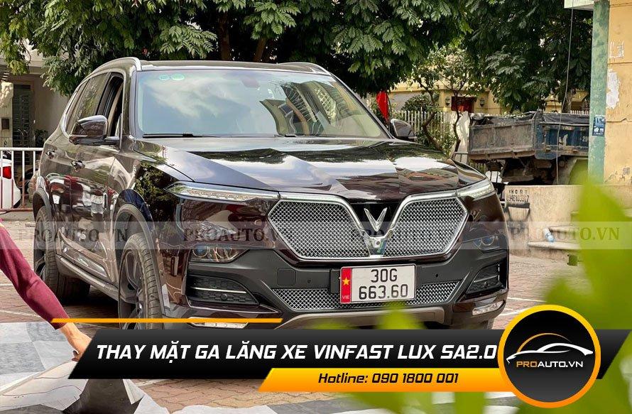 Thay mặt ga lăng xe Vinfast Lux SA2.0
