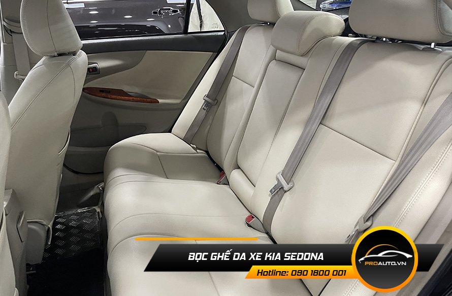 Bọc ghế da ô tô Kia Sedona