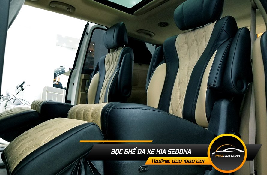 Cách bảo dưỡng ghế da xe hơi Sedona