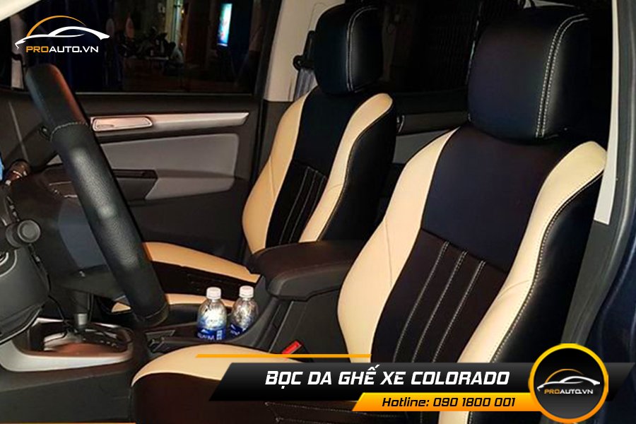 Bảng giá bọc ghế da ô tô Chevrolet Colorado 2021