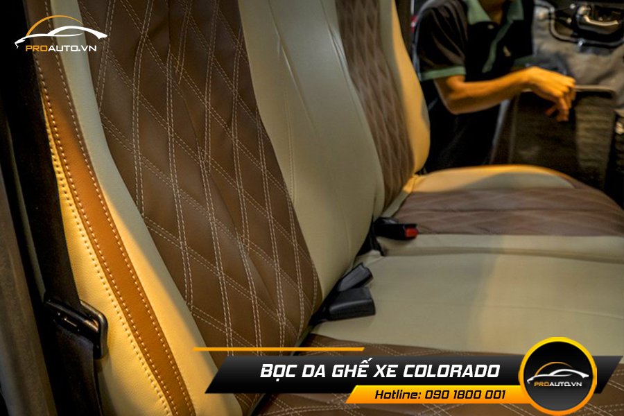 Các loại da bọc ghế ô tô Chevrolet Colorado