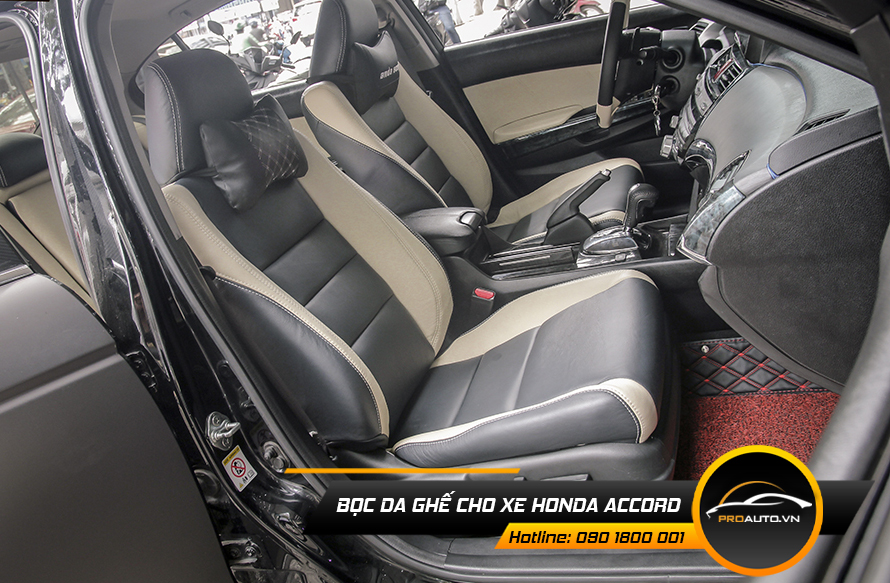 Cách bảo dưỡng ghế da xe hơi Accord