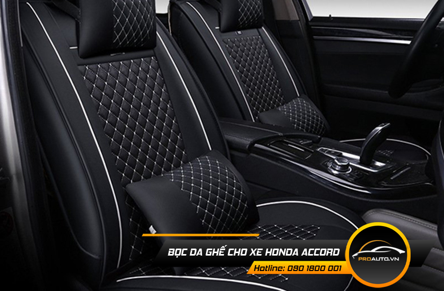 Kinh nghiệm bọc ghế da ô tô Honda Accord