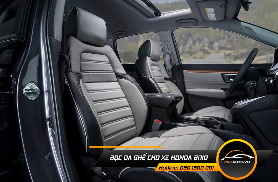 Bọc ghế da ô tô Honda Brio