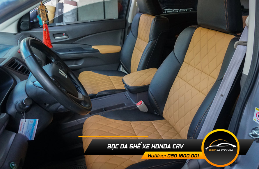 Chọn màu sắc bọc ghế da xe hơi Honda CRV
