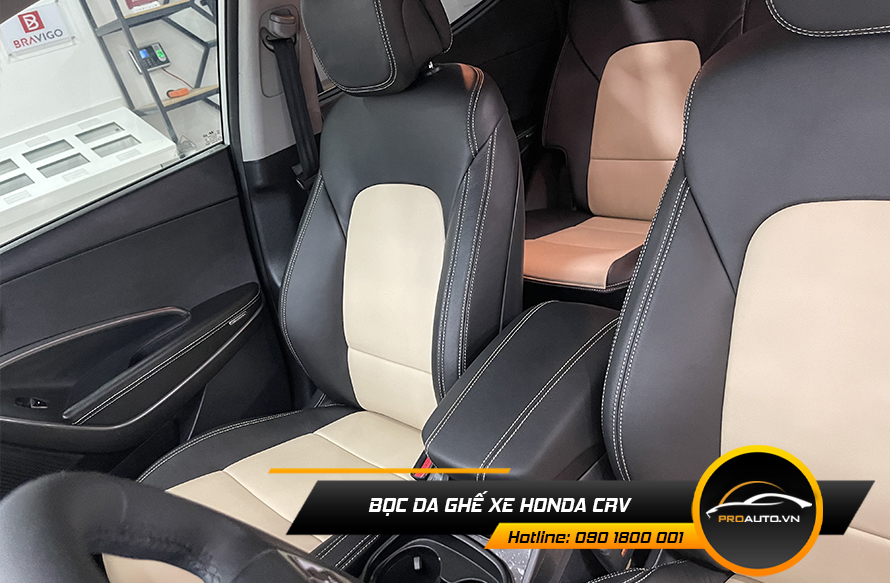 Cách bọc ghế da xe ô tô CRV