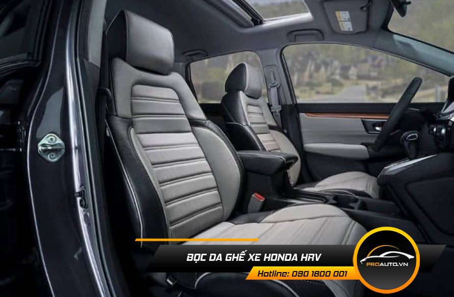 Chọn màu sắc bọc ghế da xe hơi Honda HRV