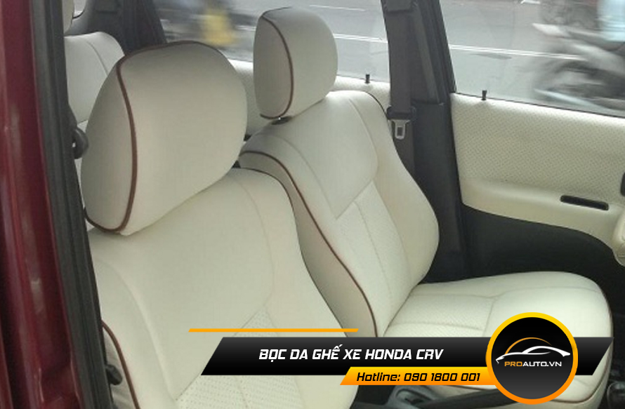 Các loại da bọc ghế ô tô Honda CRV