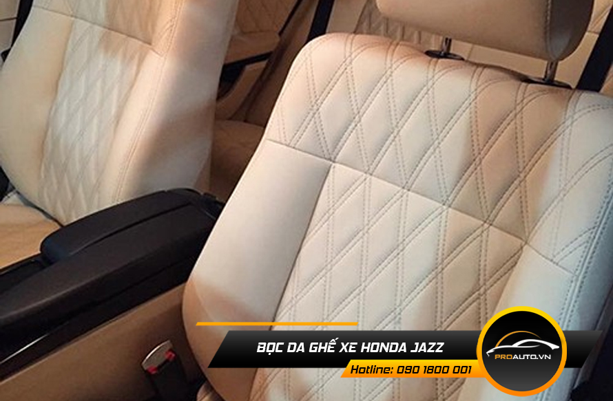 Bọc ghế da xe hơi Jazz