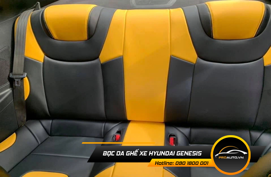 Chọn màu sắc bọc ghế da Hyundai Genesis