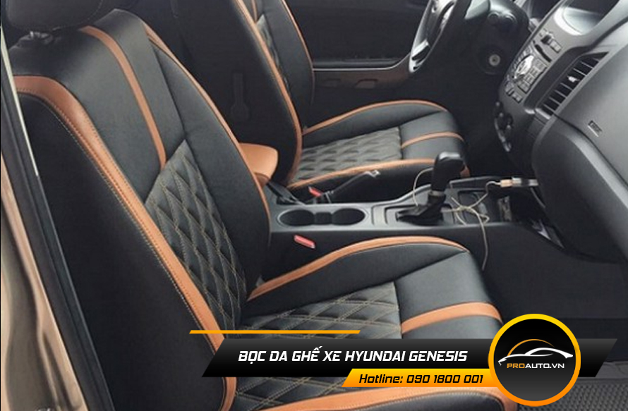 Tại sao phải bọc ghế da Hyundai Genesis