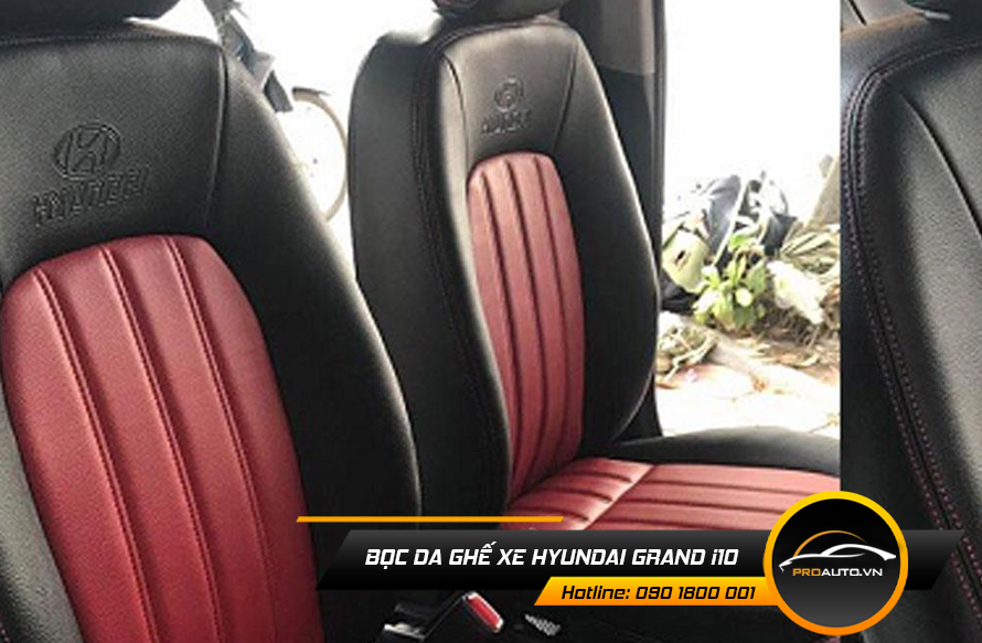 Cách bảo dưỡng ghế da xe hơi Hyundai Grand i10