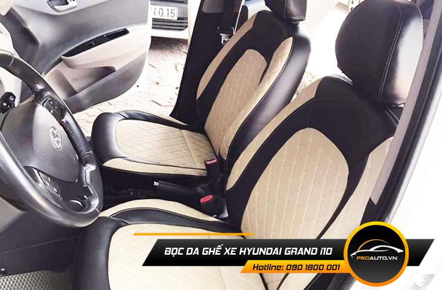 Tại sao phải bọc ghế da xe hơi Hyundai Grand i10