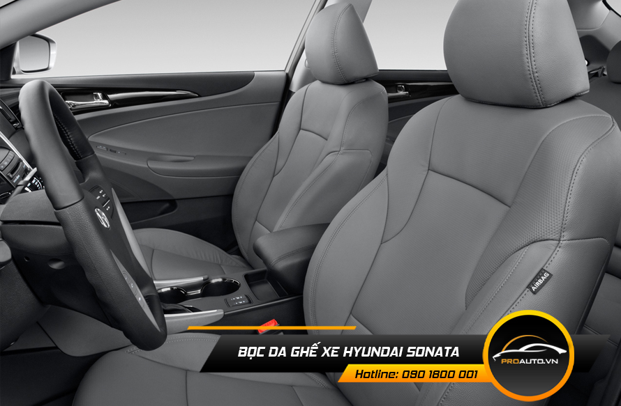 Bọc Da Xe Hyundai Sonata - Ảnh 4