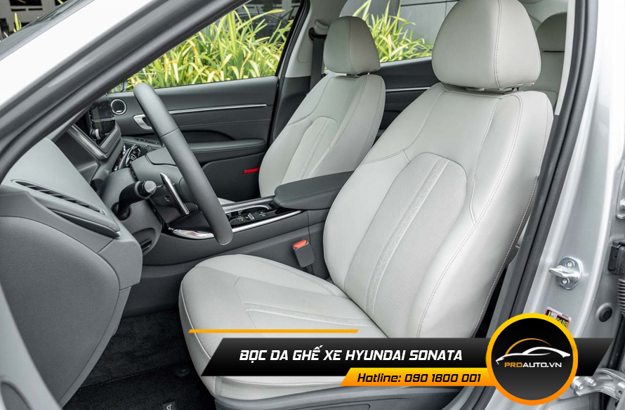 Các loại da bọc ghế ô tô Hyundai Sonata