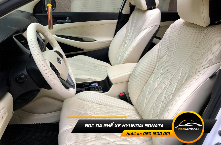 Bọc Da Xe Hyundai Sonata - Ảnh 3